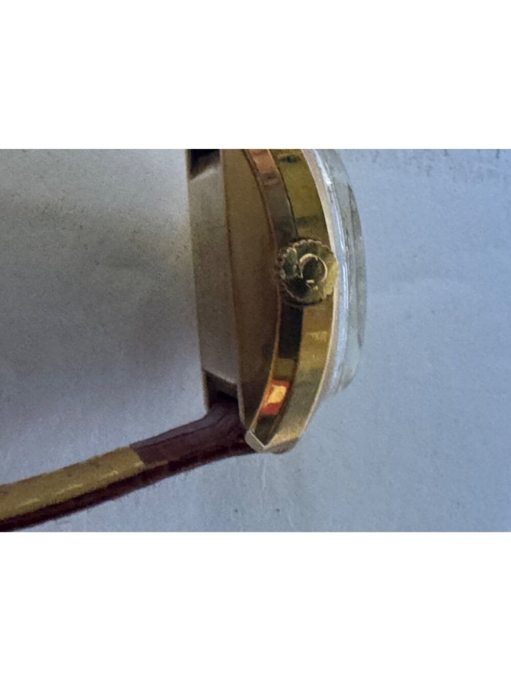 Omega Seamaster Cosmic 566.018 Ladies Automatic Date Champagne Watch Working - Picture 15 of 16